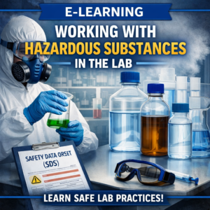 E-learning Working with hazardous substances in the lab (EN)