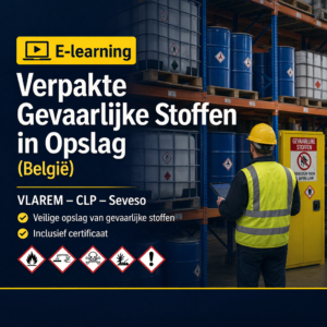 E-learning Verpakte Gevaarlijke Stoffen in Opslag (België)