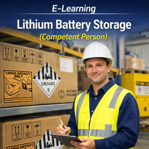 International Lithium Battery Storage Safety Course (Competent Person) – English