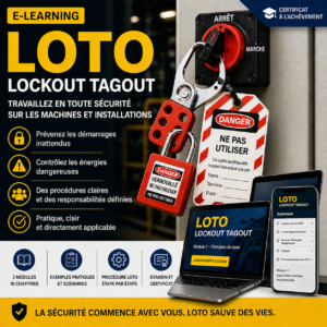 Formation LOTO – Verrouillage et étiquetage