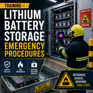 Training - Lithium battery Storage emergency (KO)